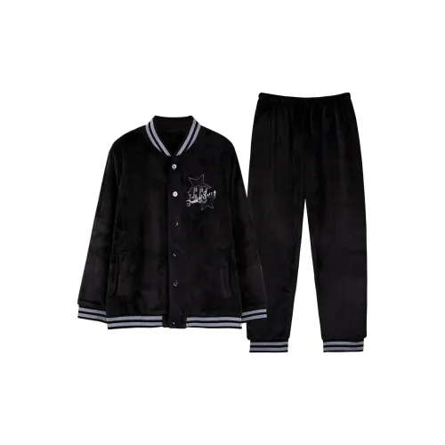 DUOQIAOMEI 6A4092 [Двойной Layer] Мужской комплект пижам