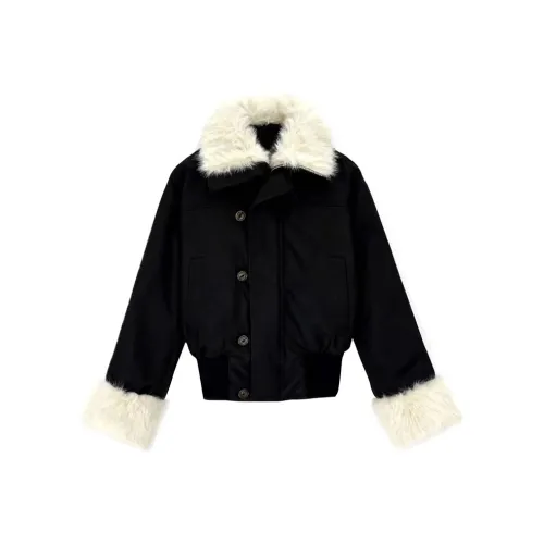 Aghr Черный Milk Puff Женские пуховики