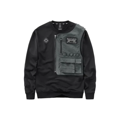 ONENINE34PM Черный Мужской Свитшот