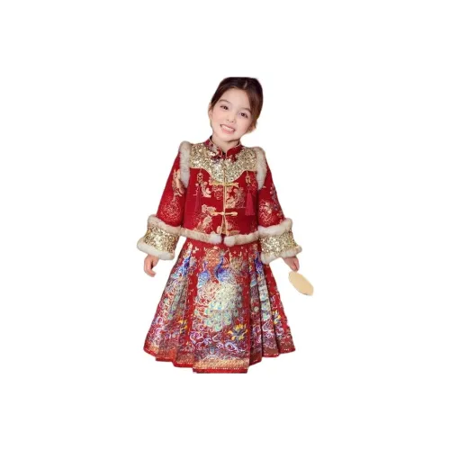 NOME Новогодний красный Оборудование Школьный возраст Комплекты с юбкой