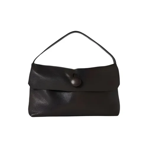 THE ROW Телячья кожа Сумка Маленькая Женская Темно-коричневая