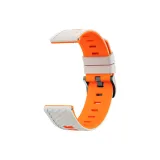 Starlight Orange Ромб Узор Two-Tone Кремниевый Ремешок