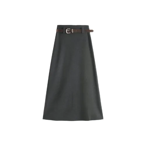 Garbege Женские Повседневные Длинные Юбки