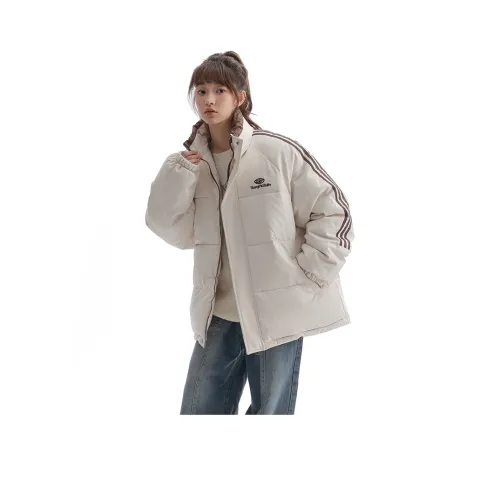 MORii Экрю Женские пуховики