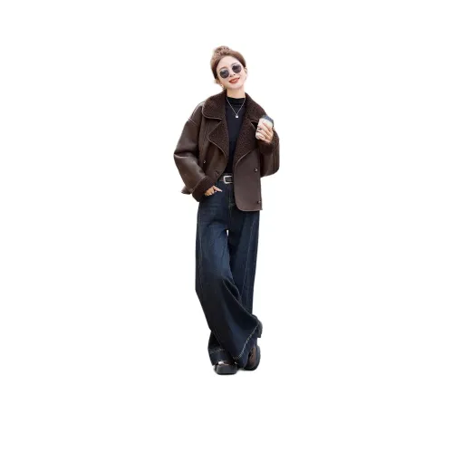 MEXICAN Бархатовое пальто женское