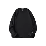 Черный (с флисовой подкладкой и утепленный)