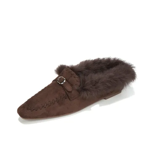 LANMOU Противоскользящие домашние тапочки для женщин