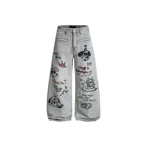 CHONGXIAOLV Унисекс Джинсы