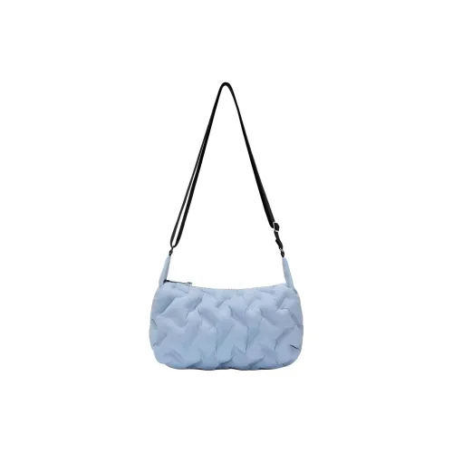 DESCENTE SKI STYLE Хлопковая Сумка через плечо Женская Синяя