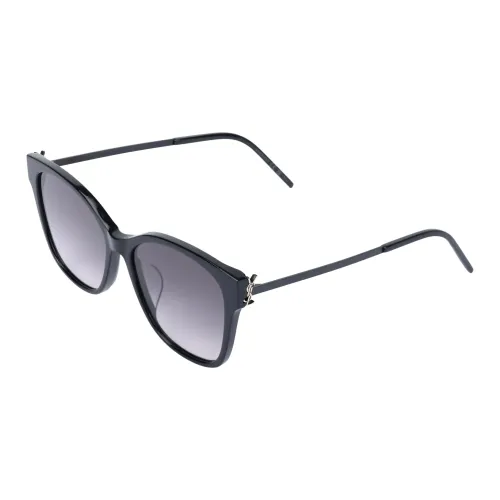 SAINT LAURENT Кошачий глаз Солнцезащитные очки Женские Черный