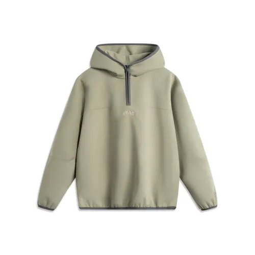 LINING DO не входит в реку Толстовка Мужской Solo Зеленый