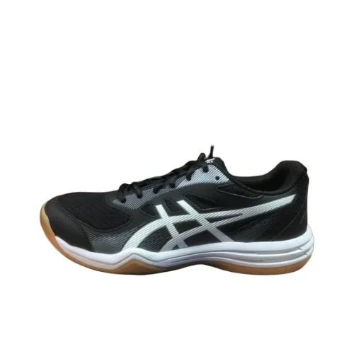 ASICS Гель UPCOURT 5 Устойчивые к истиранию Низкие Кроссовки для тренировок Мужские Черно-белые