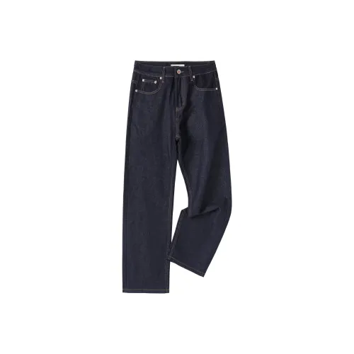 FAIRWHALE MADNDU6 Синий Унисекс Джинсы