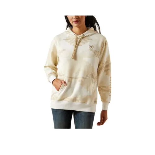 ARIAT Экрю Женские Свитшоты