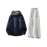 HWY082 Полярный Ночной Синий + HKZ155 Белый Фотиния Серый