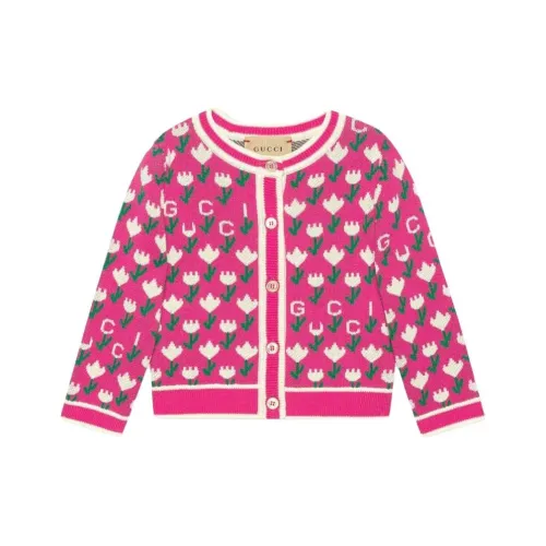GUCCI Розовые Свитера для Малышей
