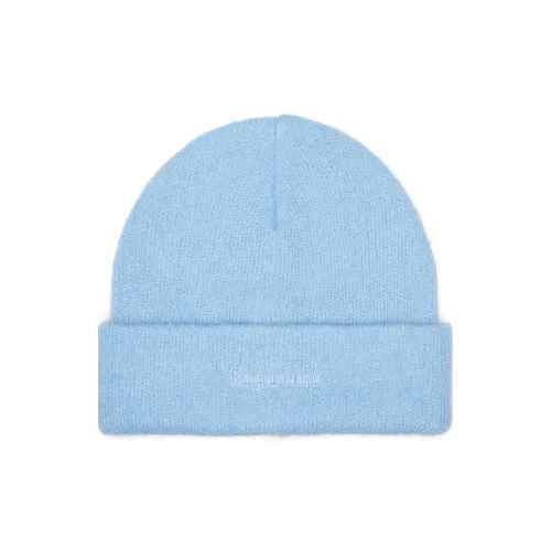 Supreme Смесь с мохером Шапки-бини Унисекс Синий Фуксия Горчичный желтый Черный