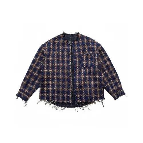 PEA Темно-синие унисекс куртки