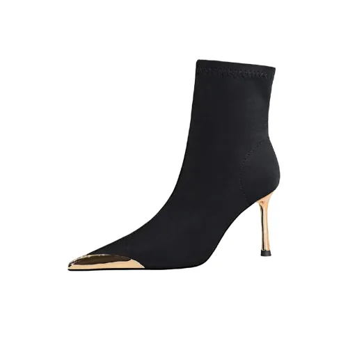 BIGTREE Ботильоны Женские Черные