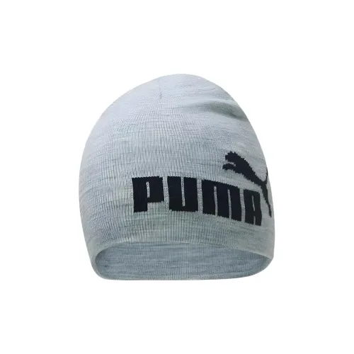 PUMA Акриловые шапки-бини унисекс серые