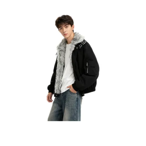 HYUNDAI Черный Унисекс Пуховики