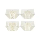 4 пачки (Розовый цветок + Синий цветок + Оранжевый цветок + Буква)