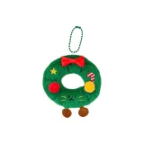 Рождественский венок, кукла, украшение