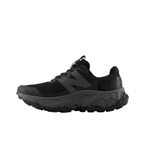New Balance Fresh Foam X Trail More v3 Устойчивые к истиранию Низкие Кроссовки для Бега Мужские Черные Серые