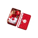 Пряжа B1 Рождество Украшение - Санта-Клаус + Красная Железная Коробка