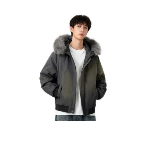 HYUNDAI Серый Унисекс Пуховики