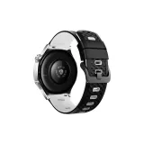 Чёрный Белый-Ромб Узор Двухцветный Кремниевый Ремешок