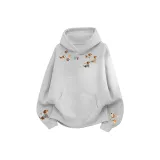 Белый, серый, с флисовой подкладкой [стандартный размер]