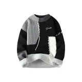 Черный (с флисовой подкладкой и утепленный)