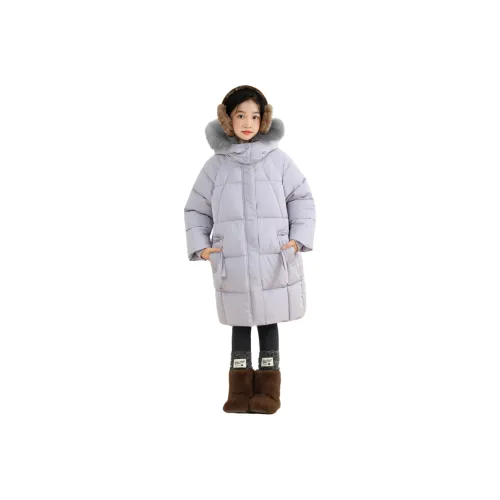 QIAONITONG Хлопковый пуховик для подростков