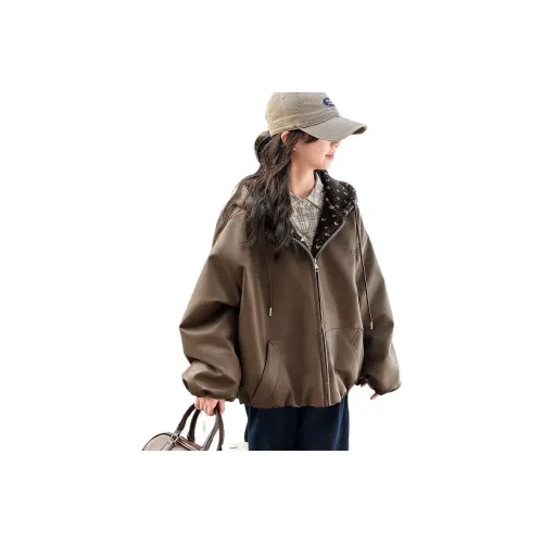 MADALLO Коричневый Пальто Kids Топы