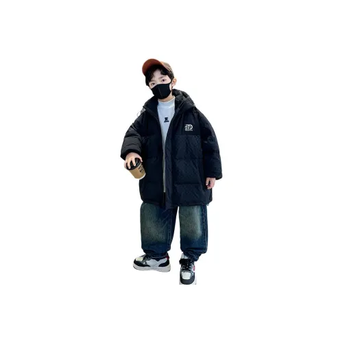 FORHUG Черный Kids Пуховики