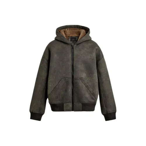 ZARA Хаки Зеленый Мужские Куртки