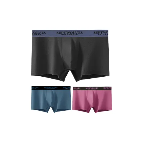 SEPTWOLVES Боксеры Мужской Набор в Коробке