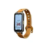 Коричневый, запястье 12-17 см [только ремешок]