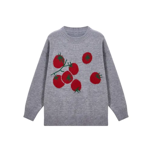 SUSANSAN Серый Женский Трикотаж