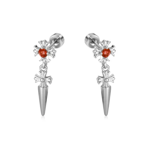 Серьги-гвоздики JOYDINNY из титанового стального сплава унисекс