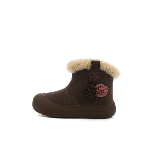 Satchi Dream Series Детские утепленные сапоги противоскользящие термостойкие с верхом MID Сноубутсы для малышей