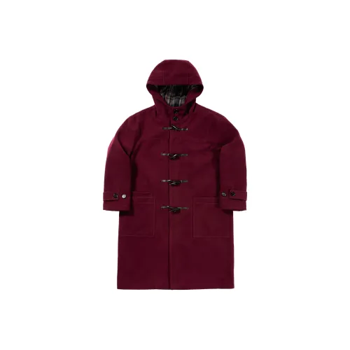 COUNTRY MOMENT Темно-красное женское пальто