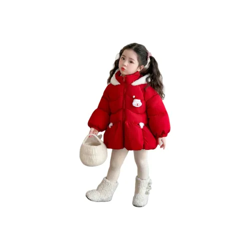 M JBABY Красный Детские Утеплённые Куртки