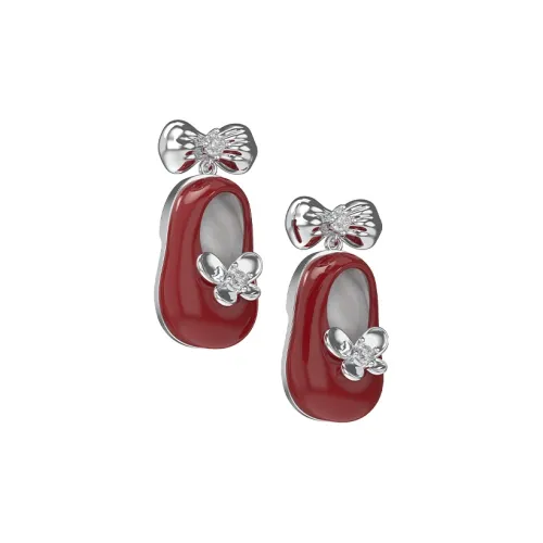 Серьги-гвоздики из серебра S925 с иглой женские SUN HUNTER