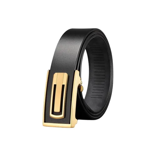 SENJIALUO Ремни из натуральной коровьей кожи мужские 3,5 см