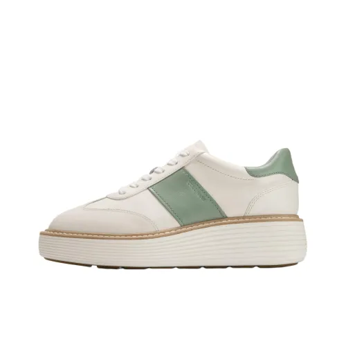 COLE HAAN Износостойкие Легкие Противоскользящие Низкие Кроссовки для скейтбординга Женские Зеленые