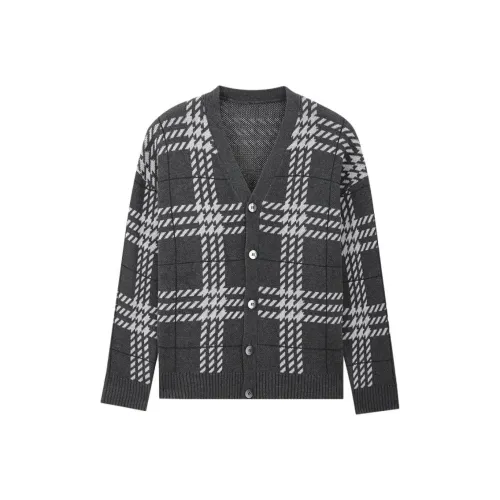 MindBridge Men's Gray Photinia Sweaters MindBridge Мужские Серые Свитера Фотиния