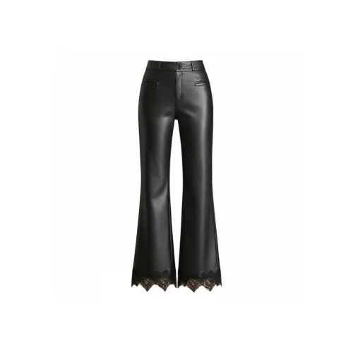 AURORA DIARY Кожаная одежда Женские штаны