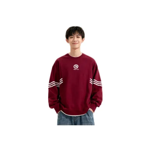 LH HOMME Бургунди Унисекс Свитшоты